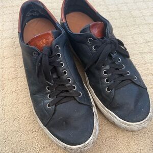 Good Man Brand Leather Men's Black Sneakers